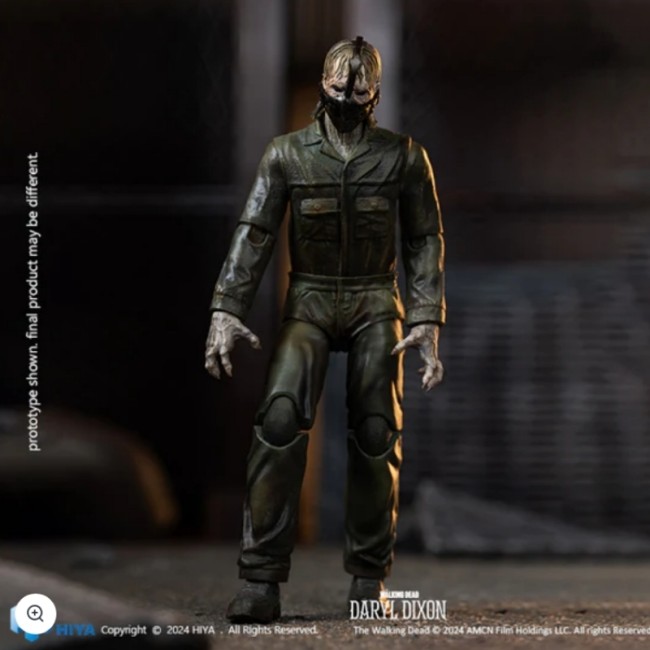 HIYA EMW0167 Exquisite Mini 1/18 The Walking Dead Daryl Dixon Dark Eyes Walker