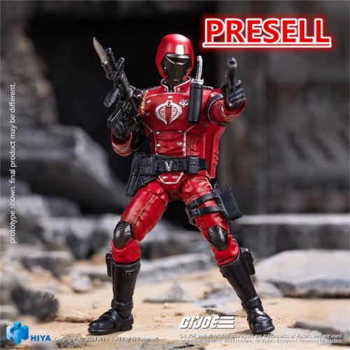 HIYA EMG0356 Exquisite Mini 1/18 G.I.Joe Crimson Guard