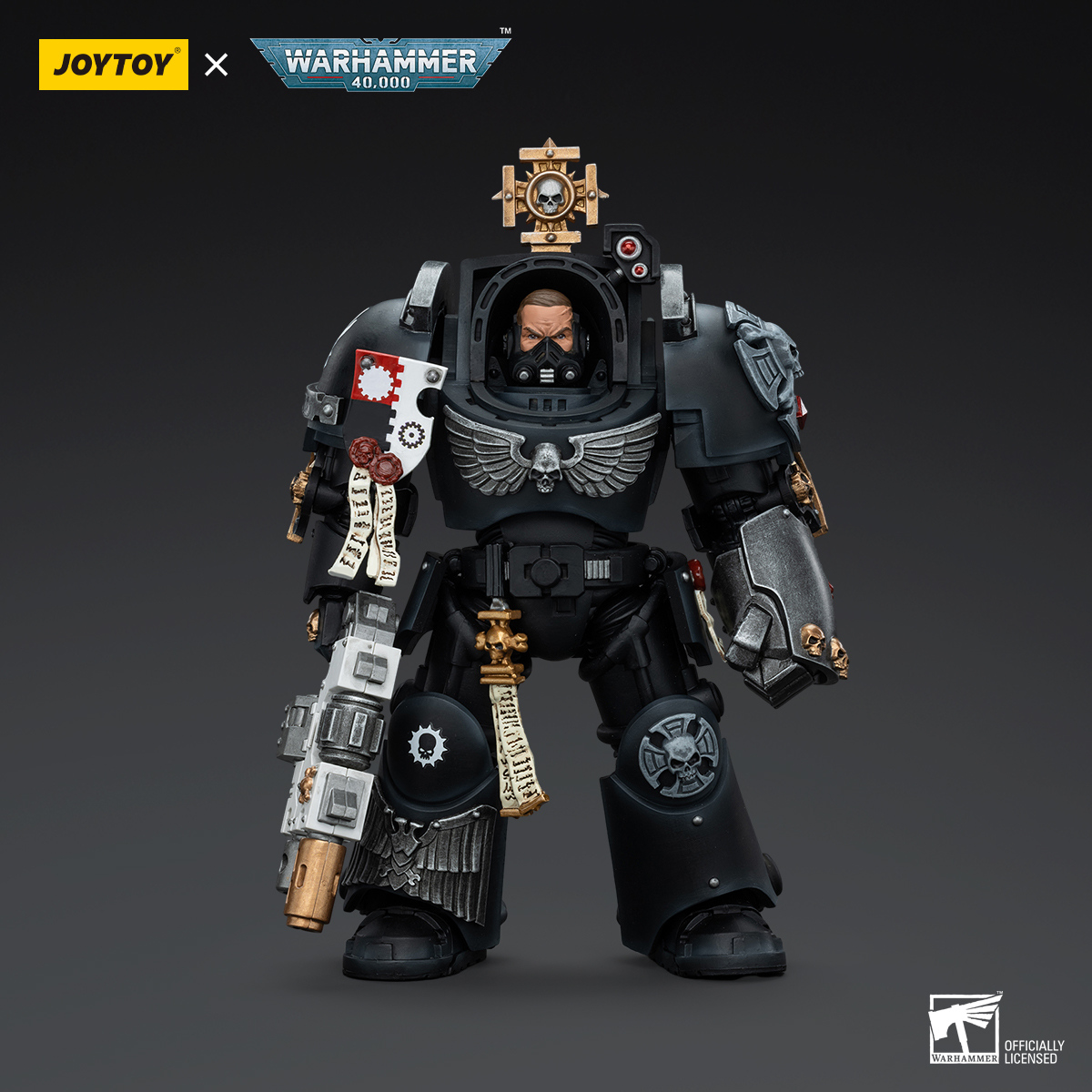 SF・ファンタジー・ホラー joytoy warhammer 40,000 iron hands Warhammer 40K - Iron Hands - Iron Father Feirros — Toy Snowman