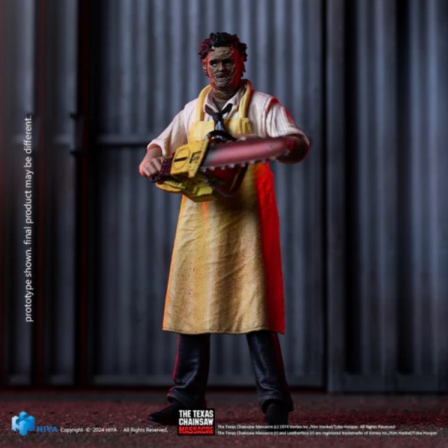 HIYA EMT0264 Exquisite Mini 1/18 Texas Chainsaw Massacre 1974 LeatherFace - Killing Mask Standard Ver.