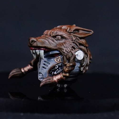 COOL TOYS CLUB CTC 410 Helmet for Space Wolves Geigor Fell-Hand