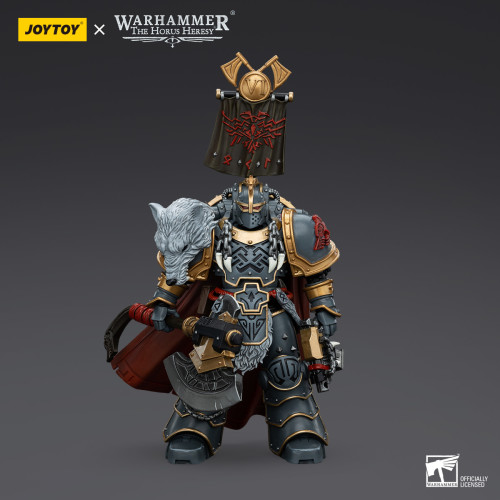 JOYTOY Warhammer The Horus Heresy Space Wolves Legion Praetor and Hvarl Red-Blade