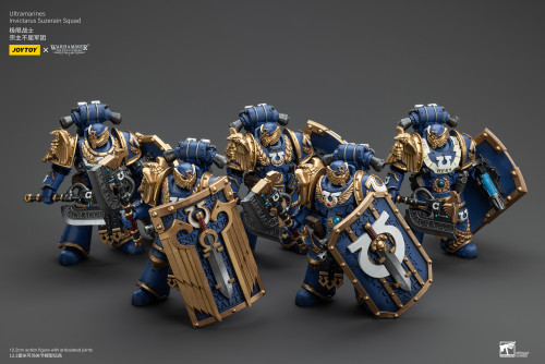 JOYTOY Warhammer The Horus Heresy Ultramarines Invictarus Suzerain Squad