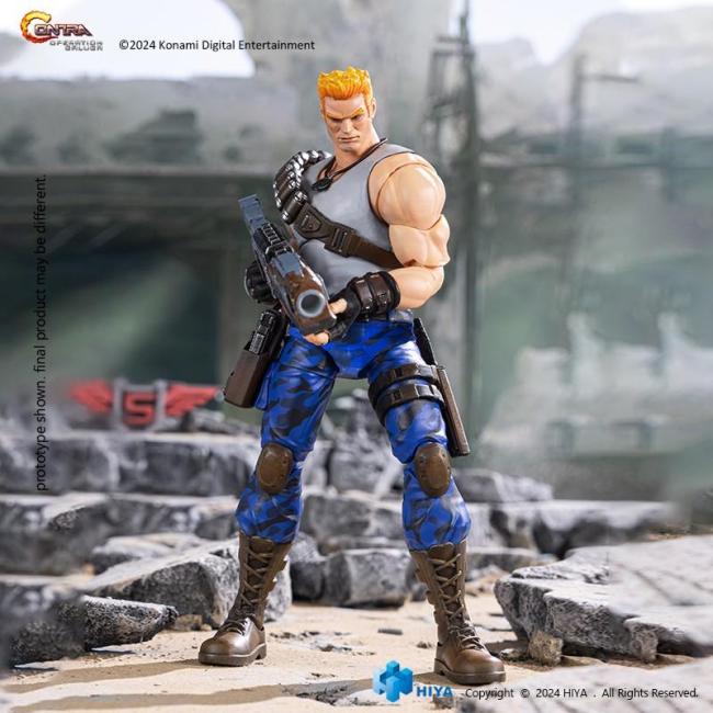 HIYA EBC0319 Exquisite Basic Series 1/12 Scale 6 Inch Contra Operation Galuga Bill Rizer