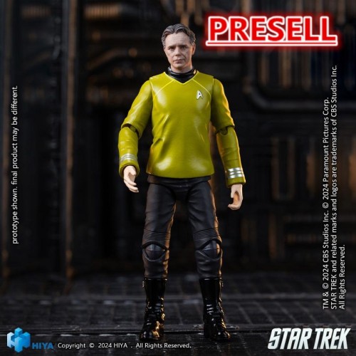 HIYA EMS0291 Exquisite Mini 1/18 STAR TREK 2009 Pike