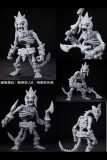 YOTOTOY Skeleton Snake Man Viper Guard Rattlesnake Scout Half-Snake Warrior