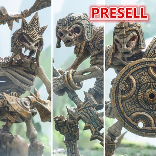 YOTOTOY Skeleton Snake Man Viper Guard Rattlesnake Scout Half-Snake Warrior