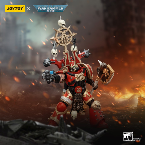 JOYTOY Warhammer 40k 1: 18 World Eaters Khorne Berzerkers