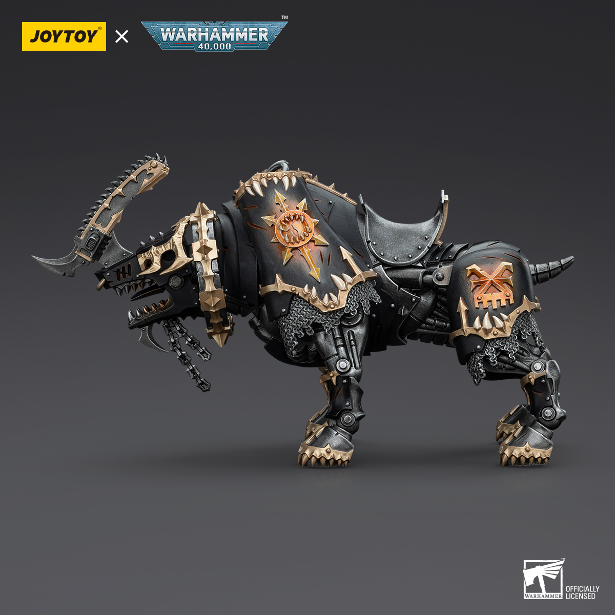 JOYTOY Warhammer 40K 1/18 – Action Figure World Eaters Lord Invocatus – Modello Da Collezione JT00645 - 3