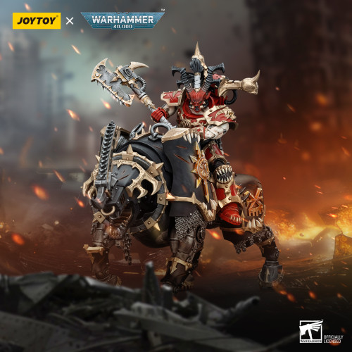 JOYTOY Warhammer 40k 1: 18 World Eaters Lord Invocatus