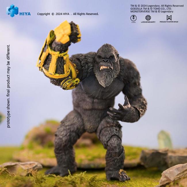 HIYA EBG0433 Exquisite Basic Series 6 Inch Godzilla x Kong The New Empire Kong B.E.A.S.T. Glove Ver.