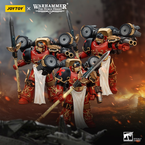 JOYTOY Warhammer the Horus Heresy 1: 18 Blood Angels Dawnbreaker Cohort