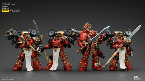 JOYTOY Warhammer the Horus Heresy 1: 18 Blood Angels Dawnbreaker Cohort