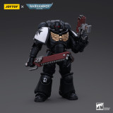 JOYTOY Warhammer 40k 1: 18 Space Marines Black Templars Outriders Brother Valtus