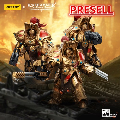 JOYTOY Warhammer The Horus Heresy 1:18 Legio Custodes Aquilon Terminator Squad