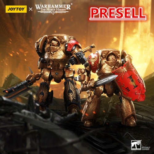 JOYTOY Warhammer The Horus Heresy 1:18 Legio Custodes Contemptor-Galatus and Contemptor-Achillus Dreadnought