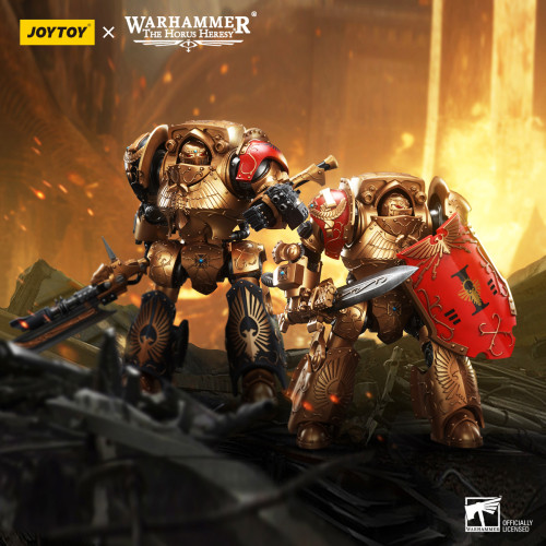 JOYTOY Warhammer The Horus Heresy 1:18 Legio Custodes Contemptor-Galatus and Contemptor-Achillus Dreadnought