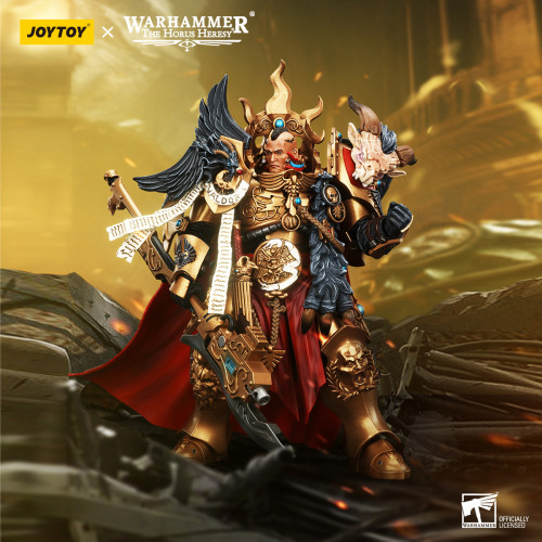 JOYTOY JT00942 Warhammer The Horus Heresy 1:18 Legio Custodes Constantin Valdor Captain-General of the Legio Custodes