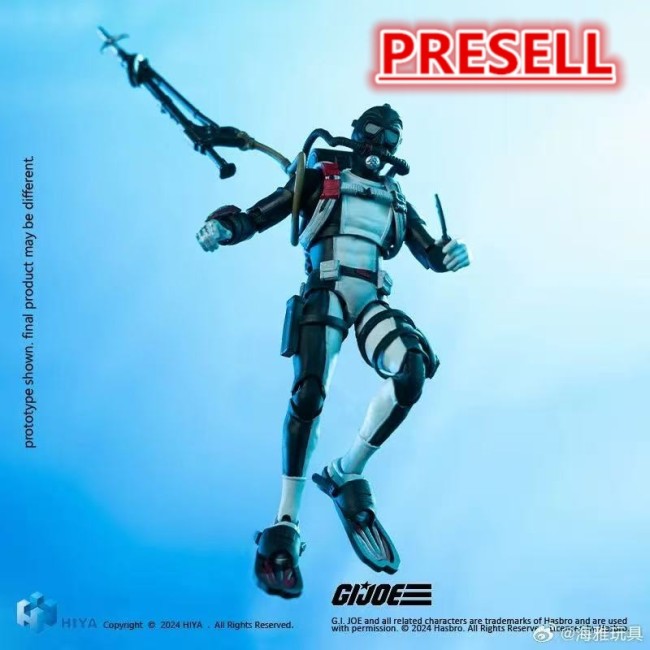 HIYA EMG0369 Exquisite Mini 1/18 G.I.Joe Torpedo