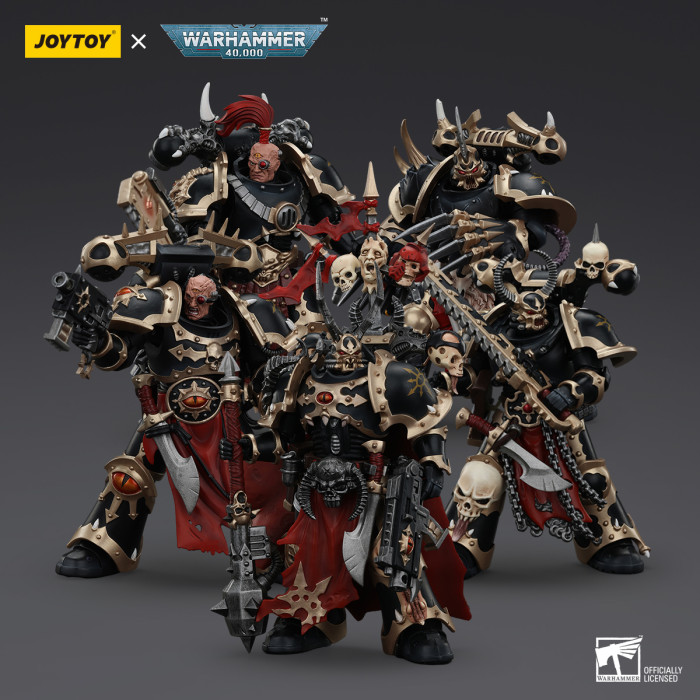 IN STOCK] JOYTOY Warhammer 40K 1/18 Action Figure Space Marines Ultramarines Outriders Anime Military Model Toys Collectible