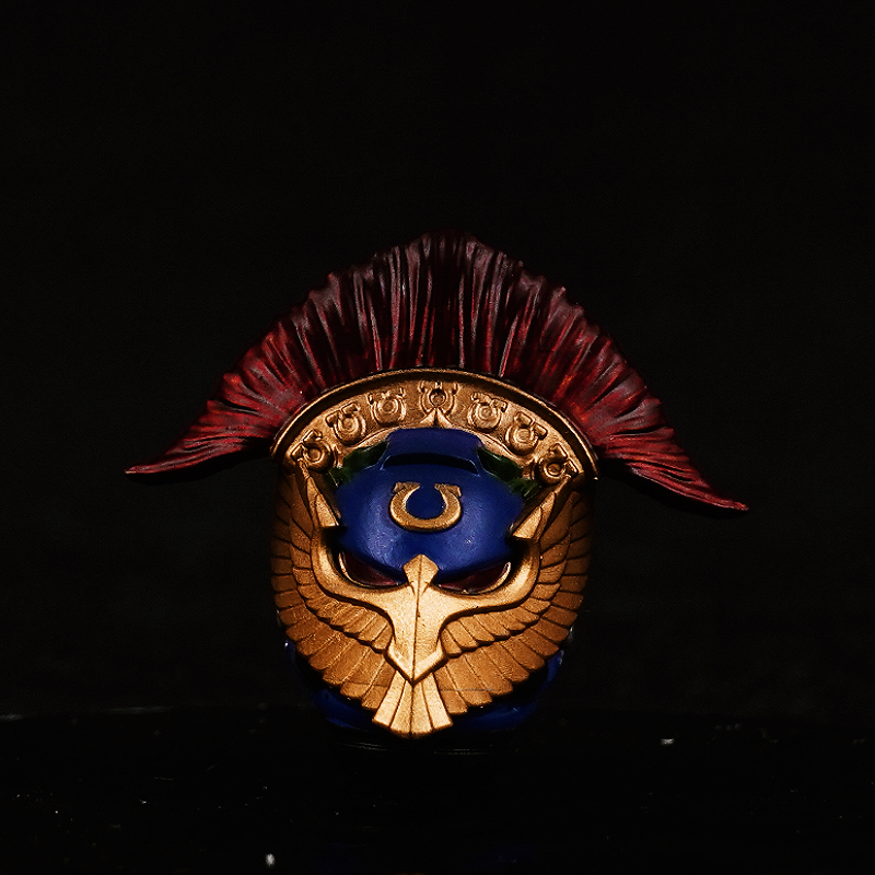 AQUX Marine Guard \"Red × Gold [SBK4076] USMC EGA Visor (Red)