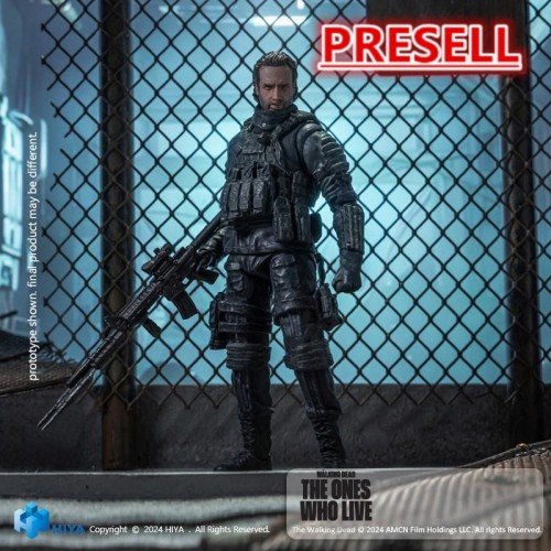 HIYA EMW0309 Exquisite Mini 1/18 The Walking Dead The Ones Who Lived Rick