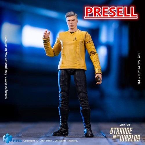 HIYA EMS0405 Exquisite Mini 1/18 Star Trek Strange New Worlds Pike