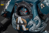 JOYTOY JT01109 Warhammer The Horus Heresy 1: 18 Alpha Legion Contemptor Dreadnought with Gravis Plasma Cannon