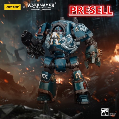 JOYTOY JT01109 Warhammer The Horus Heresy 1: 18 Alpha Legion Contemptor Dreadnought with Gravis Plasma Cannon