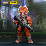 JOYTOY Teenage Mutant Ninja Turtles TMNT Taserenton Legion Captain Zorax, Adjutant Zork and Triceraton Infantryman for Aisa