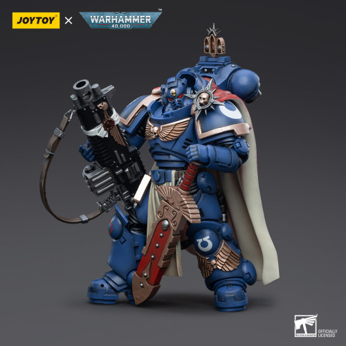 JOYTOY JT3556 Warhammer 40k 1: 18 Ultramarines Captain With Master-crafted Heavy Bolt rifle