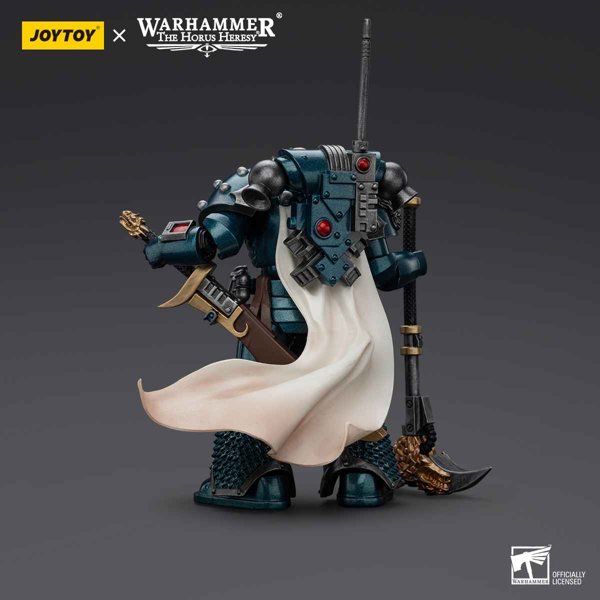 JOYTOY Warhammer 40K Alpha Legion Legion Praetor In Cataphractii Terminator Armour Action Figure I.1341334843
