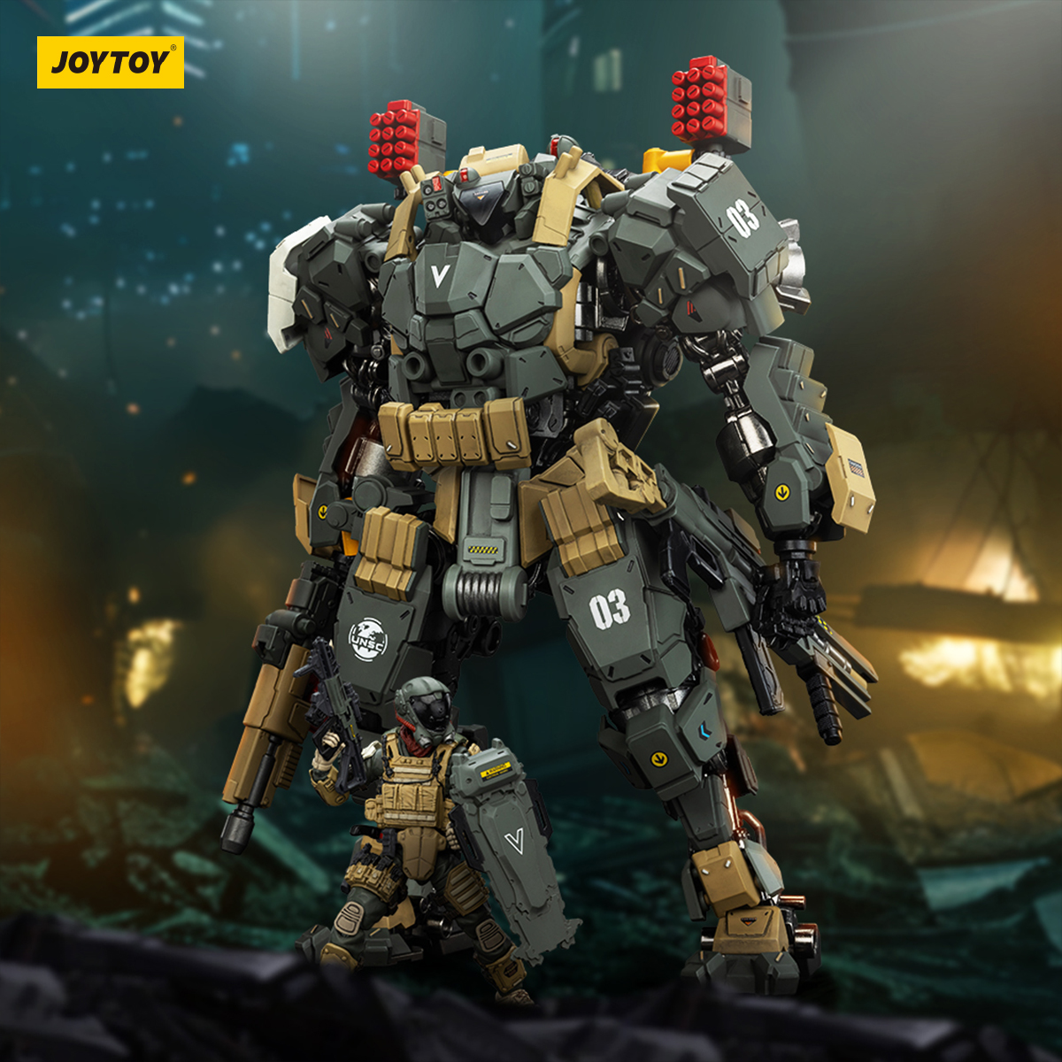 JOYTOY 1:18 Battle for the Stars Tyrant-03 Tactical Type and