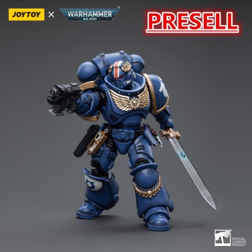 JOYTOY JT4065 Warhammer 40k 1: 18 Ultramarines Primaris Lieutenant Argaranthe