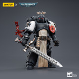 JOYTOY Warhammer 40k 1: 18 Black Templars Marshal Primaris Sword Brethren and Emperors Champion