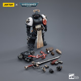 JOYTOY Warhammer 40k 1: 18 Black Templars Marshal Primaris Sword Brethren and Emperors Champion