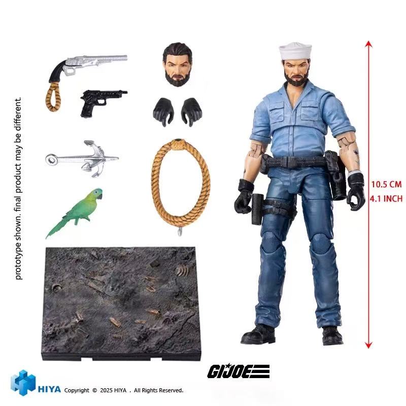 HIYA EMG0355 Exquisite Mini 1/18 G.I.Joe Shipwreck