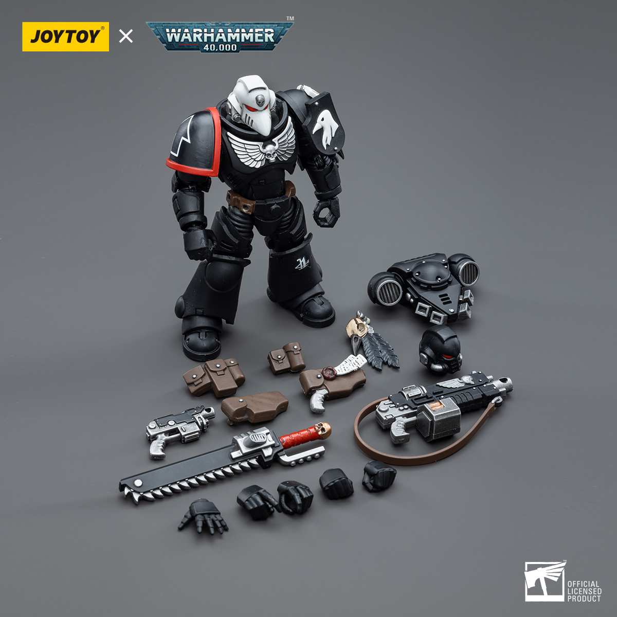 JOYTOY Warhammer 40,000 Raven Guard 2点 JOYTOY Warhammer 40k 1: 18 Raven Guard Intercessors