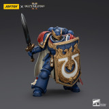JOYTOY Warhammer 40k Space Marine 2 1: 18 Ultramarines Marneus Calgar Chapter Master with MKX Gravis Armour and Gauntlets of Ultramar and Victrix Honour Guard