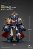 JOYTOY Warhammer 40k Space Marine 2 1: 18 Ultramarines Marneus Calgar Chapter Master with MKX Gravis Armour and Gauntlets of Ultramar and Victrix Honour Guard