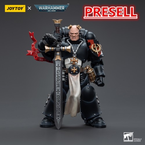 JOYTOY JT6557 Warhammer 40k 1: 18 Black Templars Emperor's Champion Bayard's Revenge