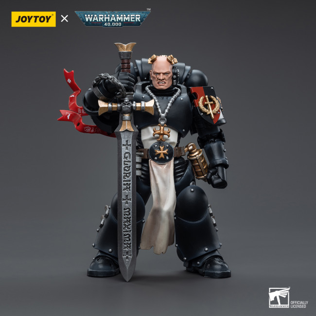JOYTOY JT6557 Warhammer 40k 1: 18 Black Templars Emperor's Champion Bayard's Revenge