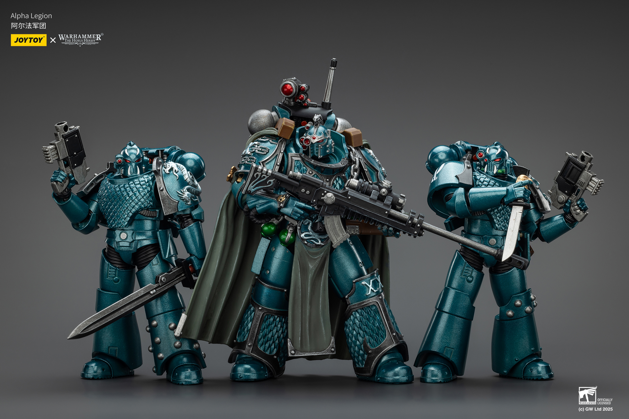 JOYTOY Warhammer The Horus Heresy 1:18 Alpha Legion Exodus and