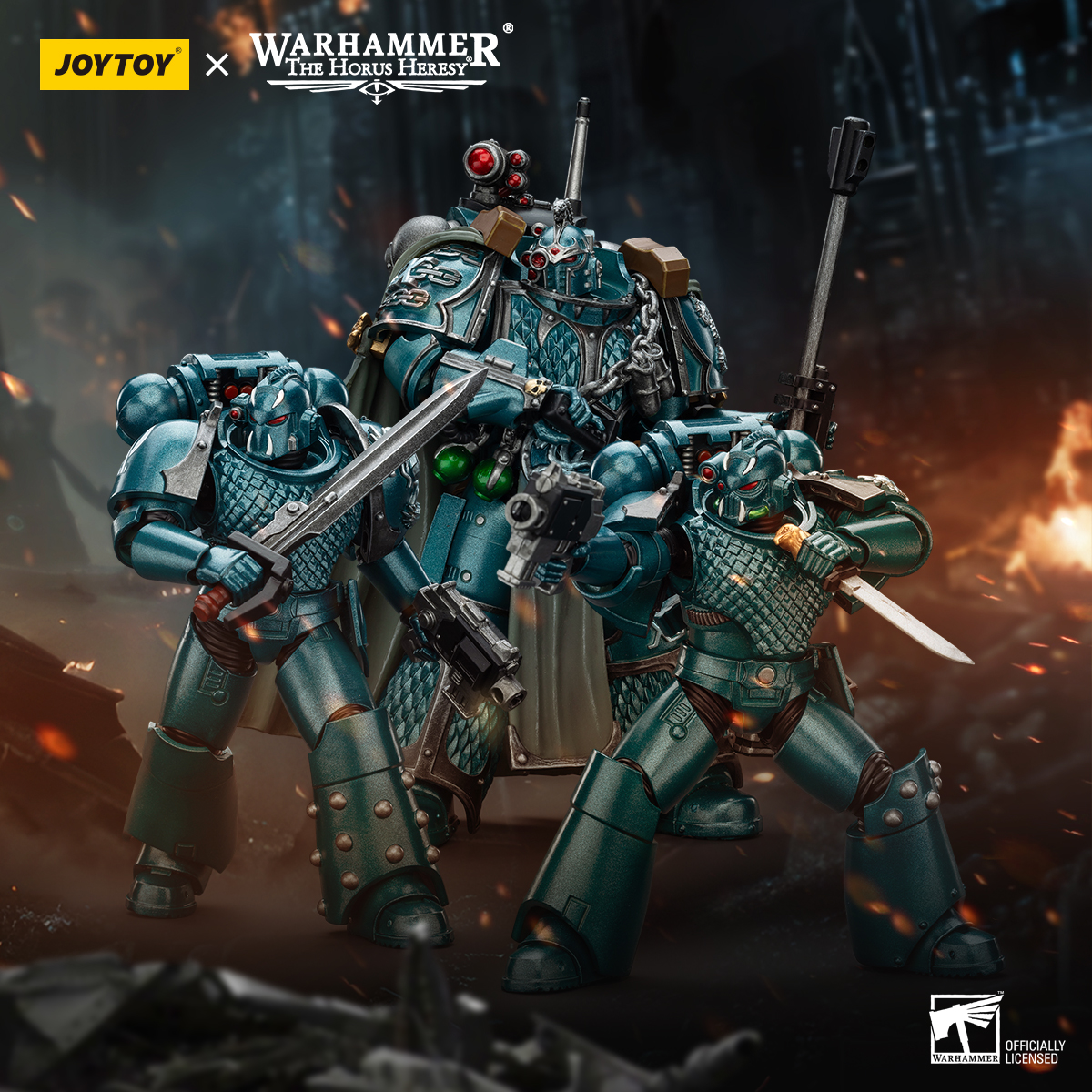 JOYTOY Warhammer The Horus Heresy 1:18 Alpha Legion Exodus and