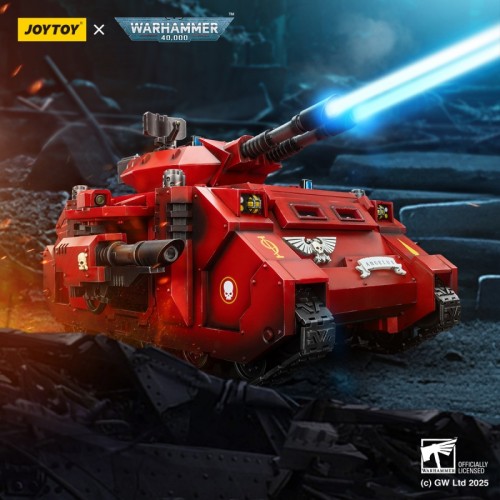 JOYTOY JT01499 Warhammer 40k 1: 18 Blood Angels Predator Annihilator with Twin Lascannons