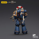JOYTOY JT01536 Warhammer 40k 1: 18 Ultramarines Relic Secundus Armour with Artificer bolt rifle, chainsword and bolt pistol
