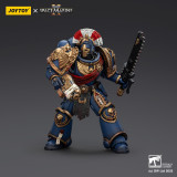 JOYTOY JT01536 Warhammer 40k 1: 18 Ultramarines Relic Secundus Armour with Artificer bolt rifle, chainsword and bolt pistol