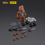 JOYTOY Teenage Mutant Ninja Turtles TMNT Taserenton Legion Captain Zorax, Adjutant Zork and Triceraton Infantryman for Aisa
