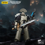 JOYTOY Warhammer The Horus Heresy lron Warriors MKVI Tactical Sergeant and Command Squad Chosen with Legion Standard
