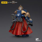 JOYTOY Warhammer 40k Space Marine 2 1: 18 Ultramarines Marneus Calgar Chapter Master with MKX Gravis Armour and Gauntlets of Ultramar and Victrix Honour Guard